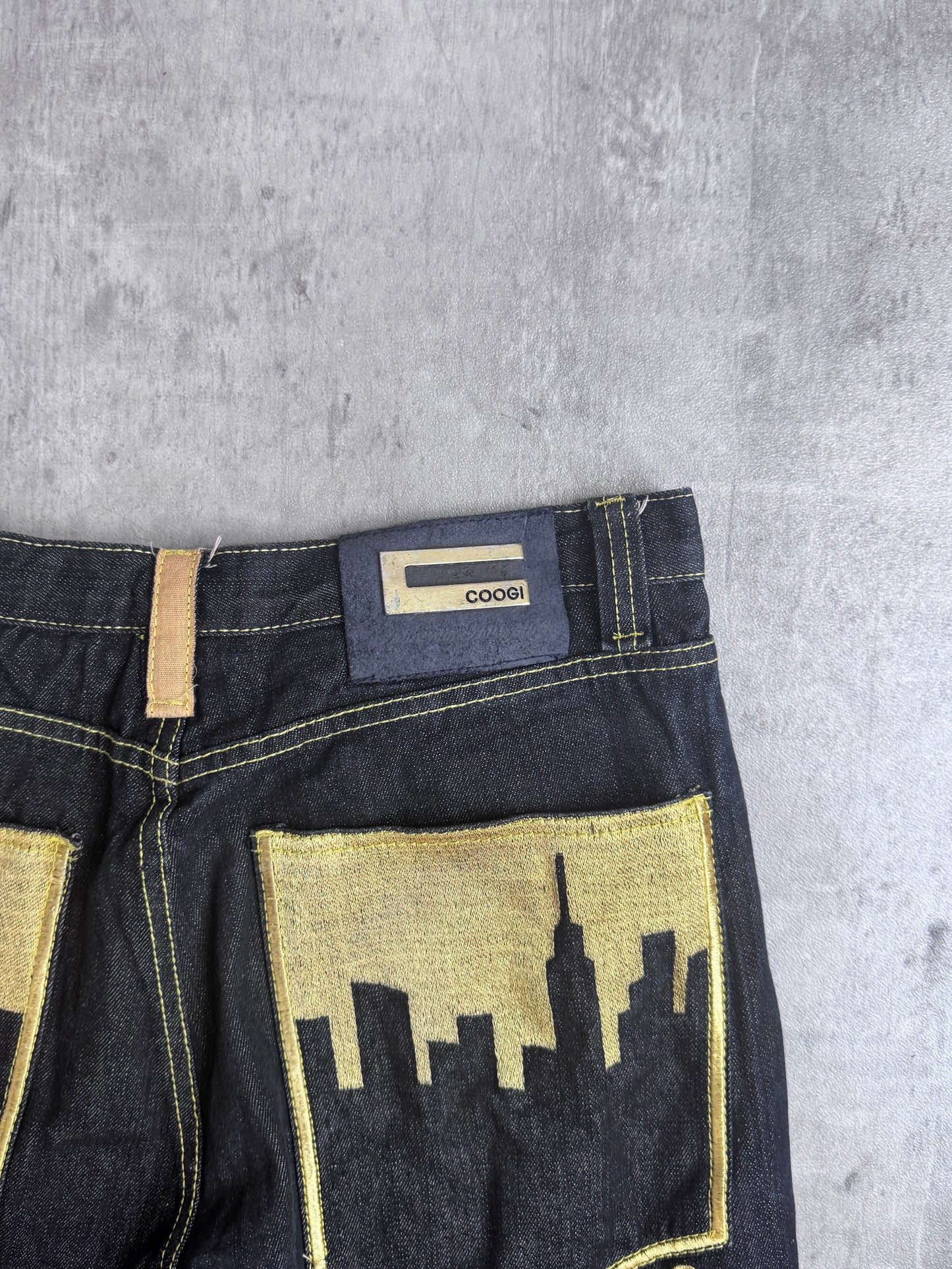 Coogi Relaxed Embroided Jeans