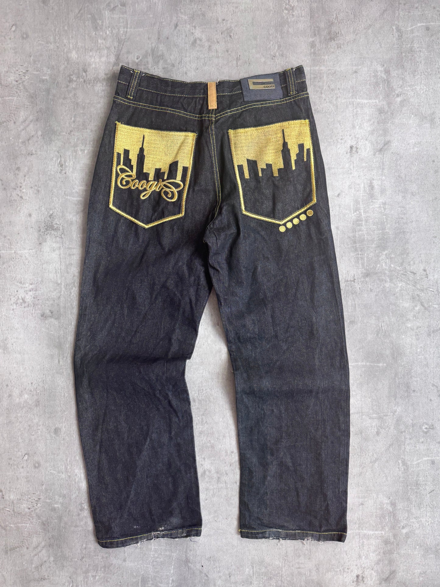 Coogi Relaxed Embroided Jeans