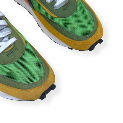 NIKE X SACAI LDWAFFLE SNEAKER GREEN GUSTO UK10.5 | UK 10.5, Green