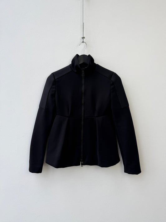 Prada 2015 Panel & Pleat Technical Jacket | Small, Red