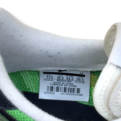 NIKE X SACAI LDWAFFLE SNEAKER GREEN GUSTO UK10.5 | UK 10.5, Green