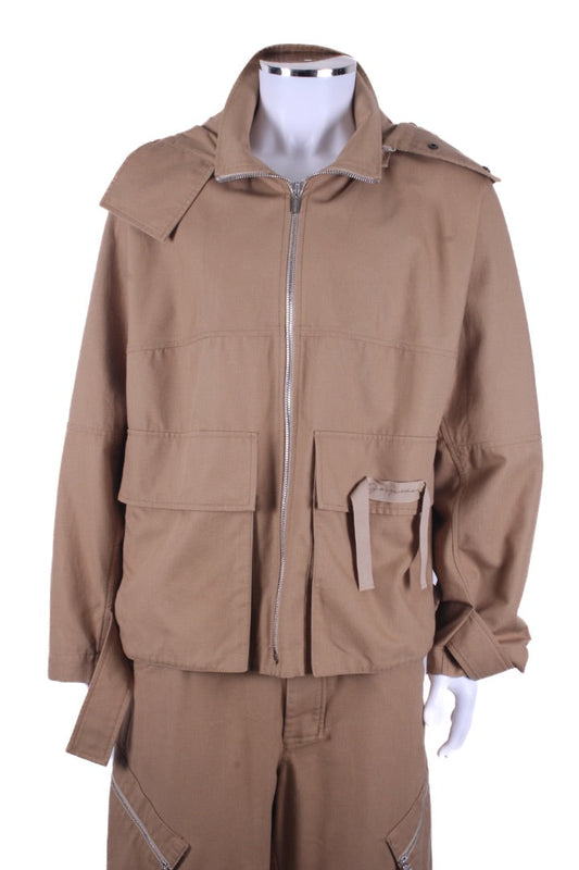 Jacquemus Jacket/ Cargo Trousers Co-ord Beige L | Large, Beige