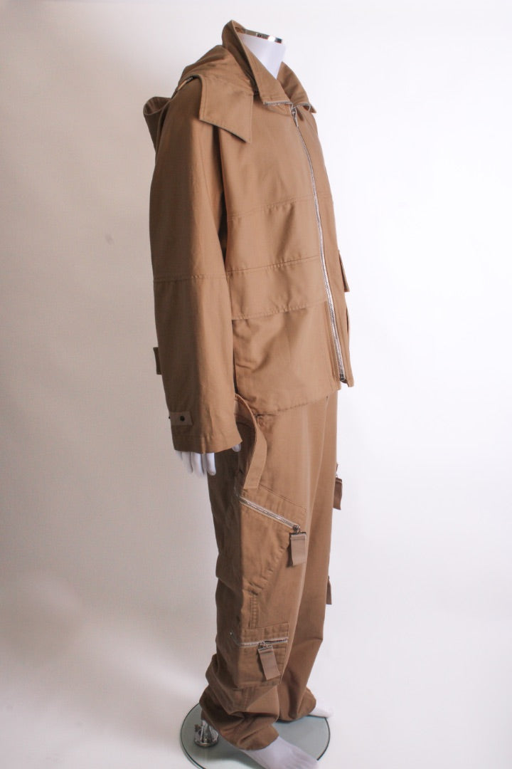Jacquemus Jacket/ Cargo Trousers Co-ord Beige L | Large, Beige