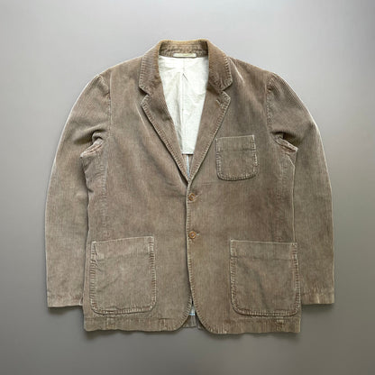 C.P. Company Brown AW06 Tinto Terra Cord Blazer Jacket | XX-Large, Brown