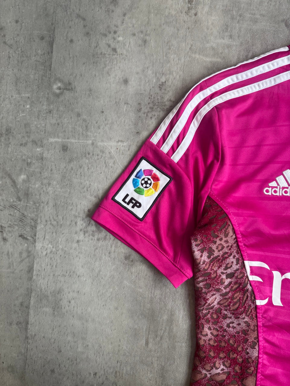 VT Rework: Hot Pink Real Madrid x Adidas Cropped Football Shirt SC: 5782