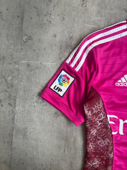 VT Rework: Hot Pink Real Madrid x Adidas Cropped Football Shirt SC: 5782