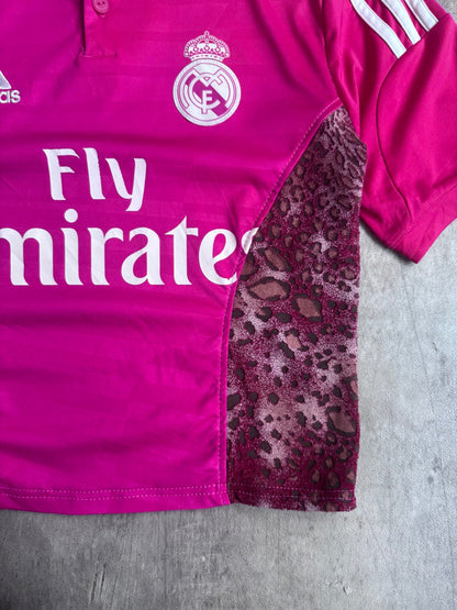 VT Rework: Hot Pink Real Madrid x Adidas Cropped Football Shirt SC: 5782