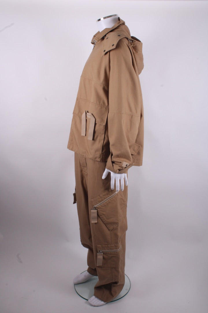 Jacquemus Jacket/ Cargo Trousers Co-ord Beige L | Large, Beige