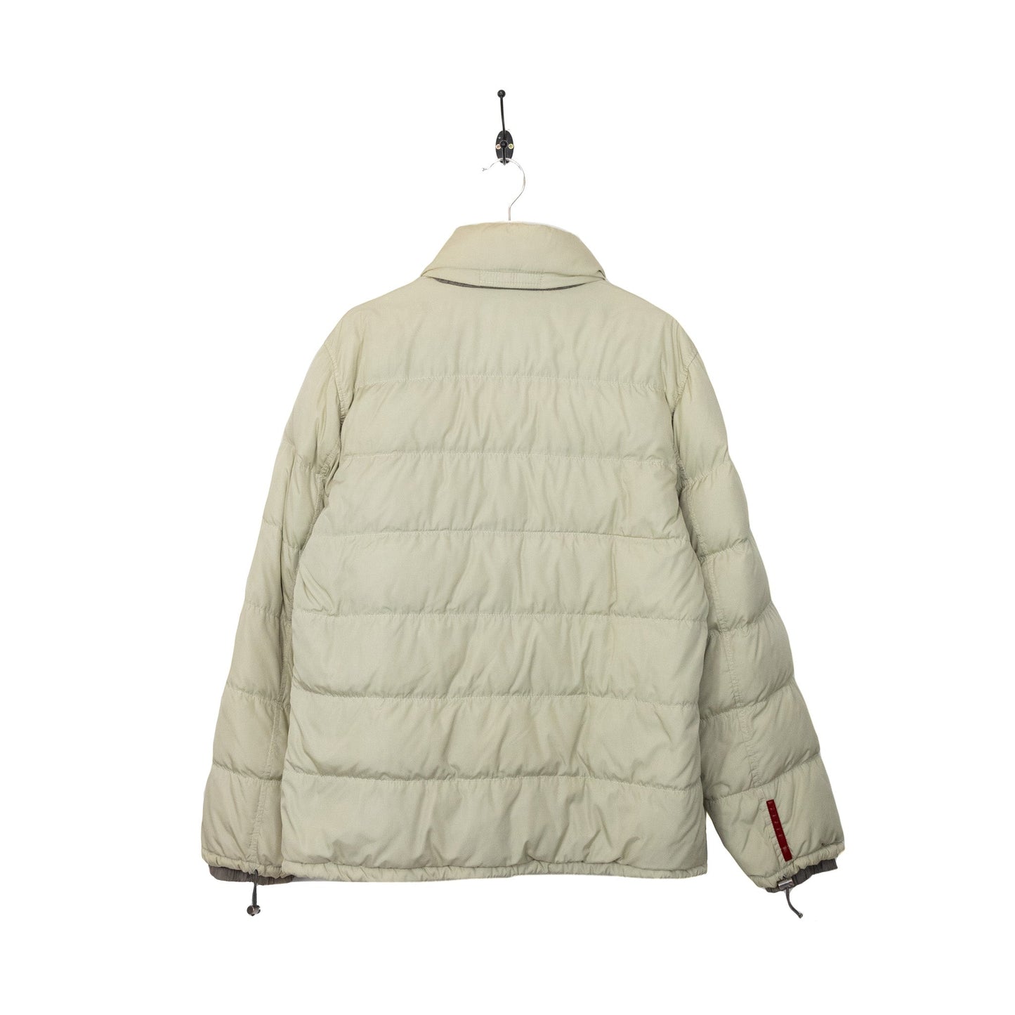 00s Prada Sport Champagne Puffer Coat