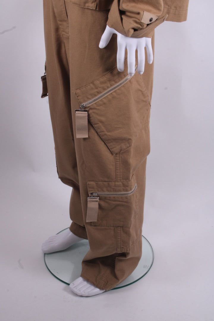 Jacquemus Jacket/ Cargo Trousers Co-ord Beige L | Large, Beige