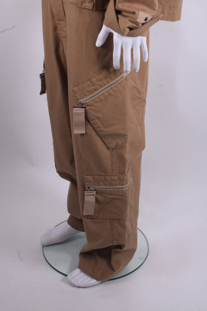 Jacquemus Jacket/ Cargo Trousers Co-ord Beige L | Large, Beige