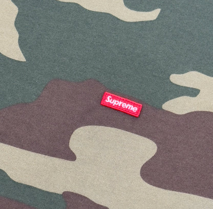 SUPREME BOX LOGO T-SHIRT WOODLAND CAMO L | Large, Camo