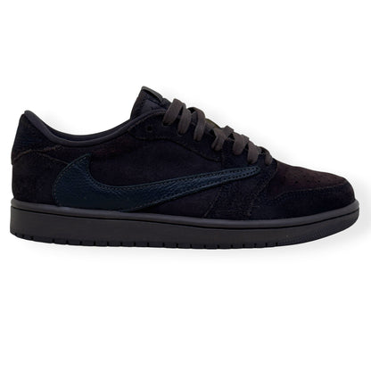 NIKE X TRAVIS SCOTT AIR JORDAN 1 RETRO LOW SNEAKER VELVET BROWN UK6 | UK 6, Brown