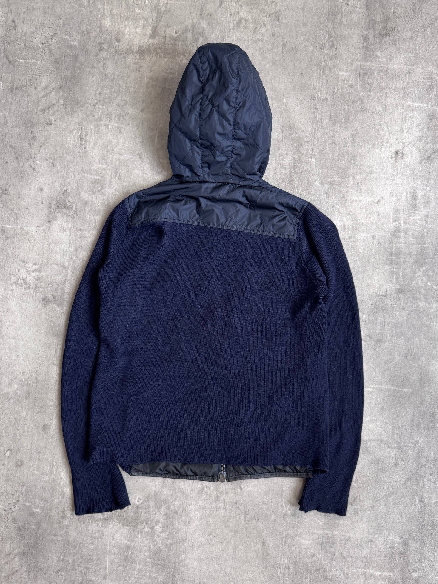 Prada Hybrid Knit Hoodie