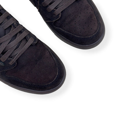 NIKE X TRAVIS SCOTT AIR JORDAN 1 RETRO LOW SNEAKER VELVET BROWN UK6 | UK 6, Brown