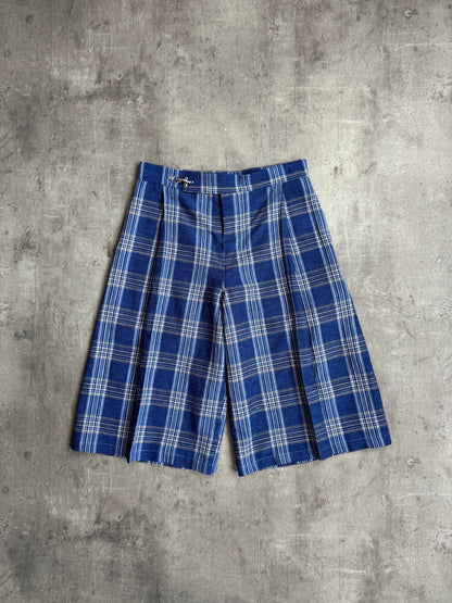 VT Rework: Plaid Pleated Shorts