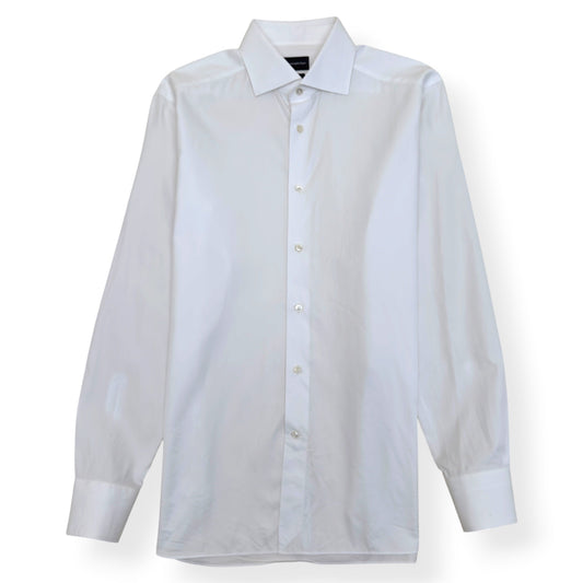 ZEGNA TROFEO SHIRT WHITE M | Medium, White