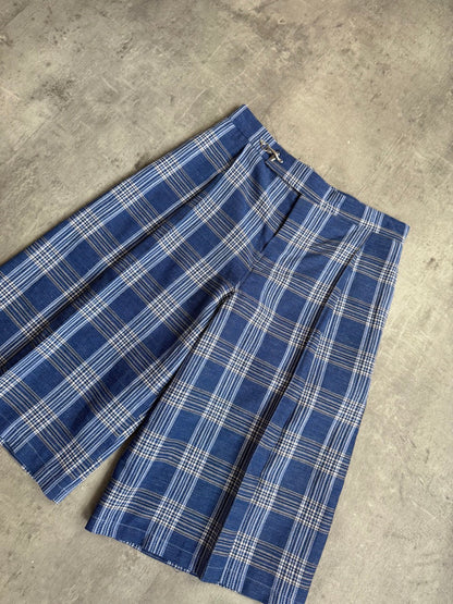 VT Rework: Plaid Pleated Shorts