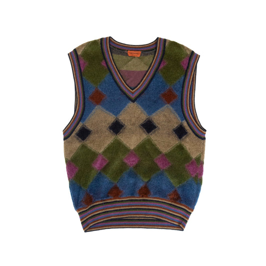 Missoni Argyle Knitted Sweater Vest