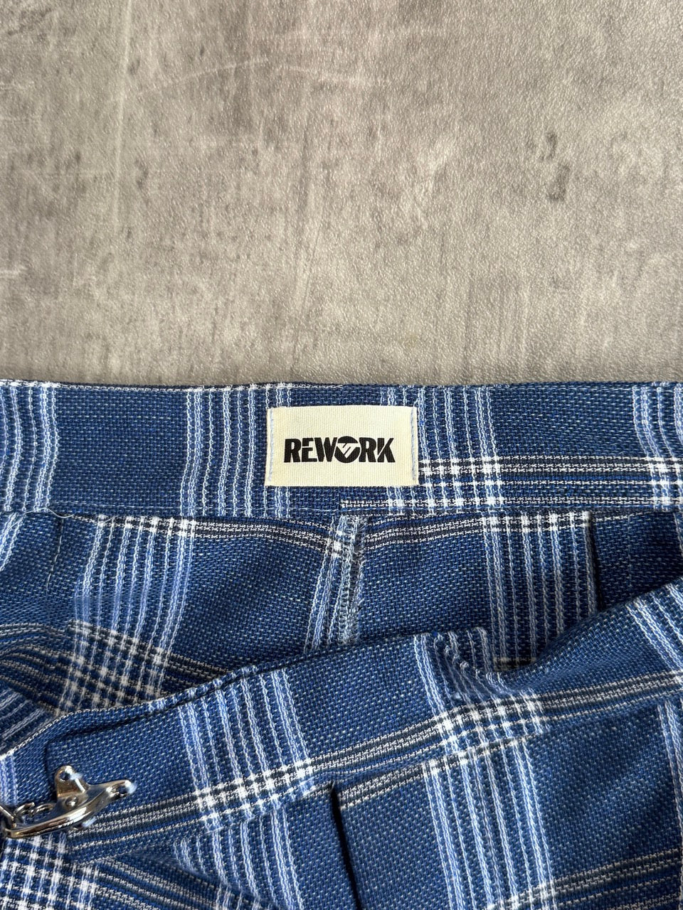 VT Rework: Plaid Pleated Shorts