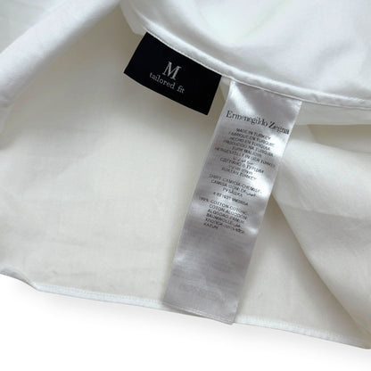 ZEGNA TROFEO SHIRT WHITE M | Medium, White