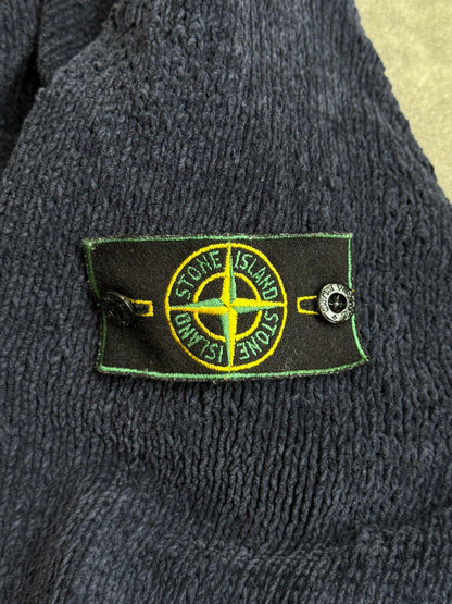 S/S 1997 Stone Island Chenille Knit Button Down Sweater