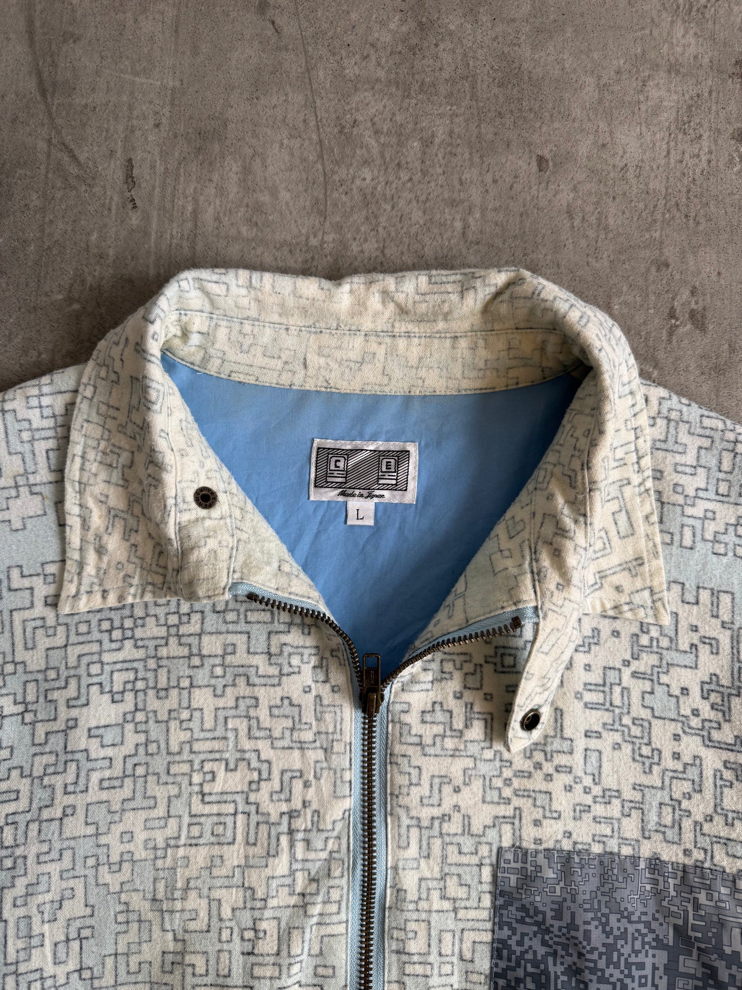 Cav Empt Noise Flannel Zip Jacket | Extra Large, Multicoloured