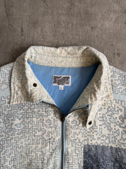Cav Empt Noise Flannel Zip Jacket | Extra Large, Multicoloured