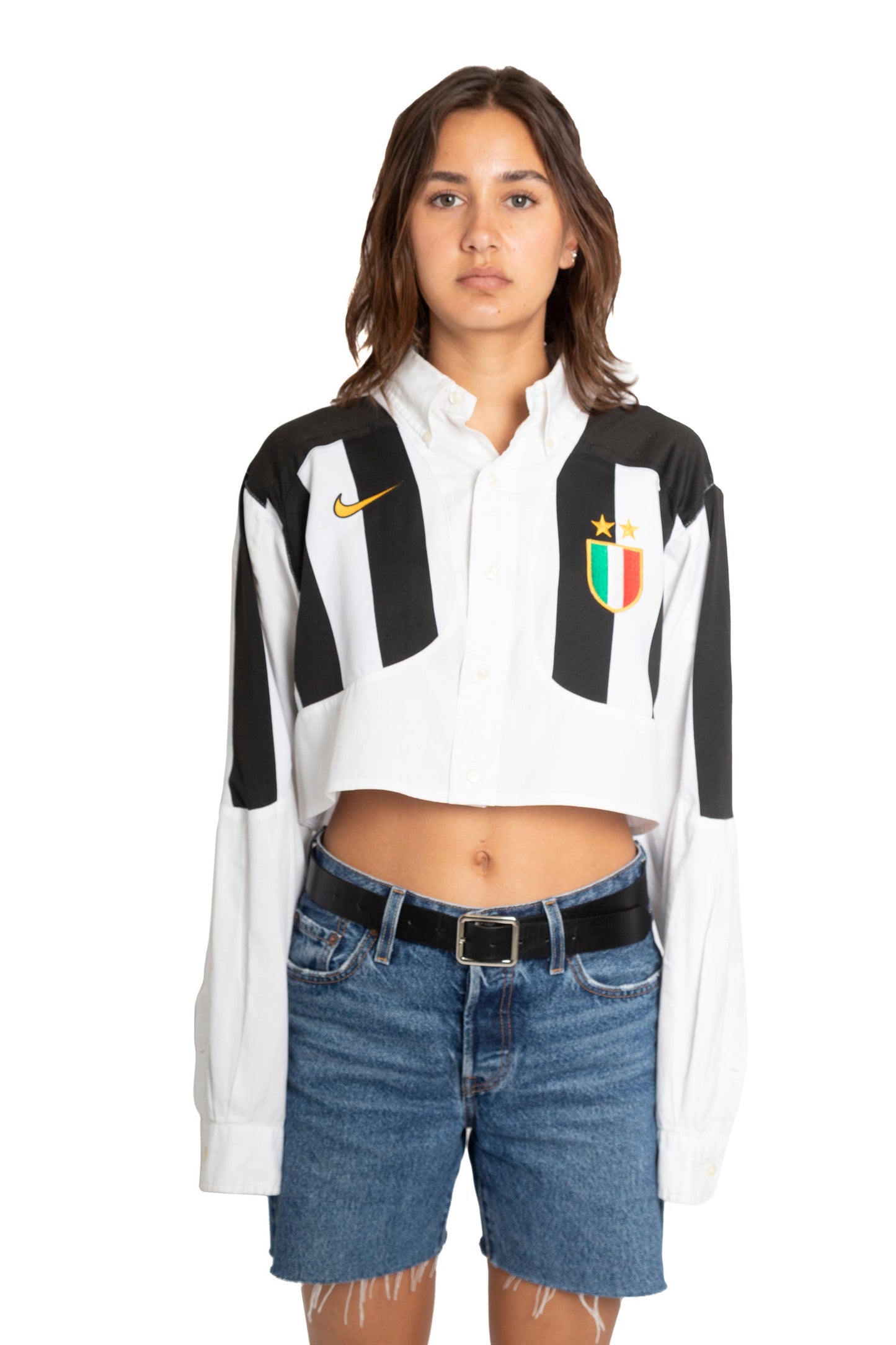 VT Rework : Juventus Cropped Shirt