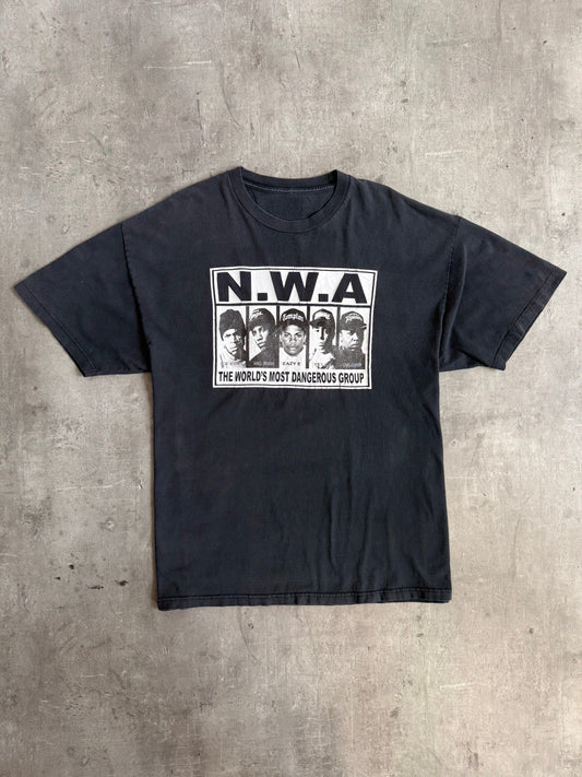 N.W.A Worlds Most Dangerous Group Graphic Tee | Extra Large, Black