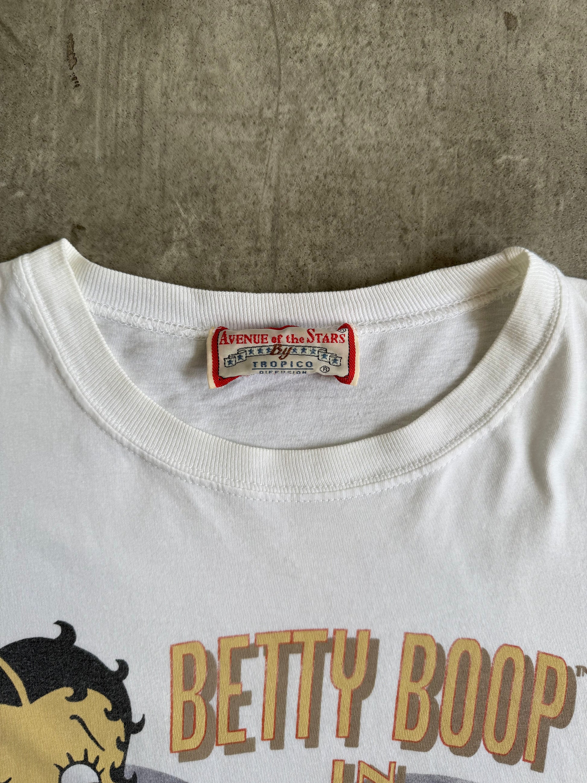 1995 Betty Boop "Good Night Baby" Graphic Tee | Extra Large, Red
