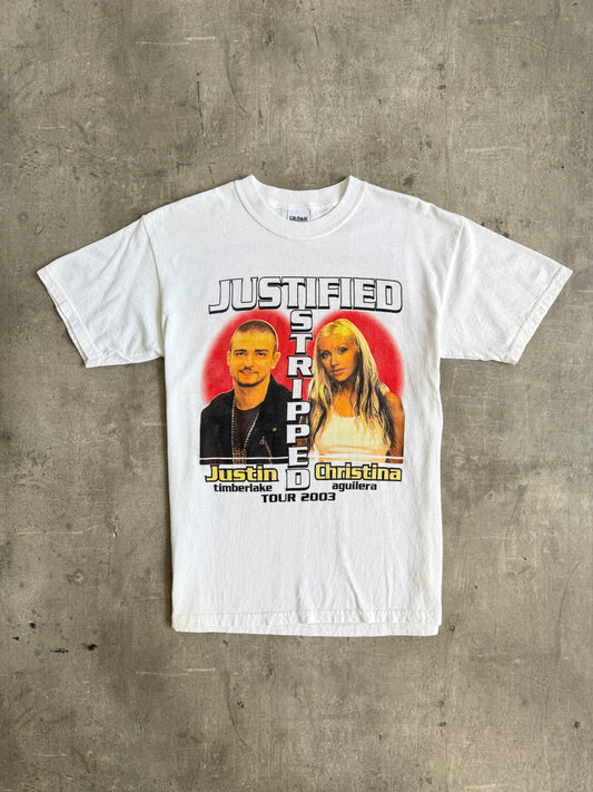 2003 Justin and Christina Tour Graphic Tee