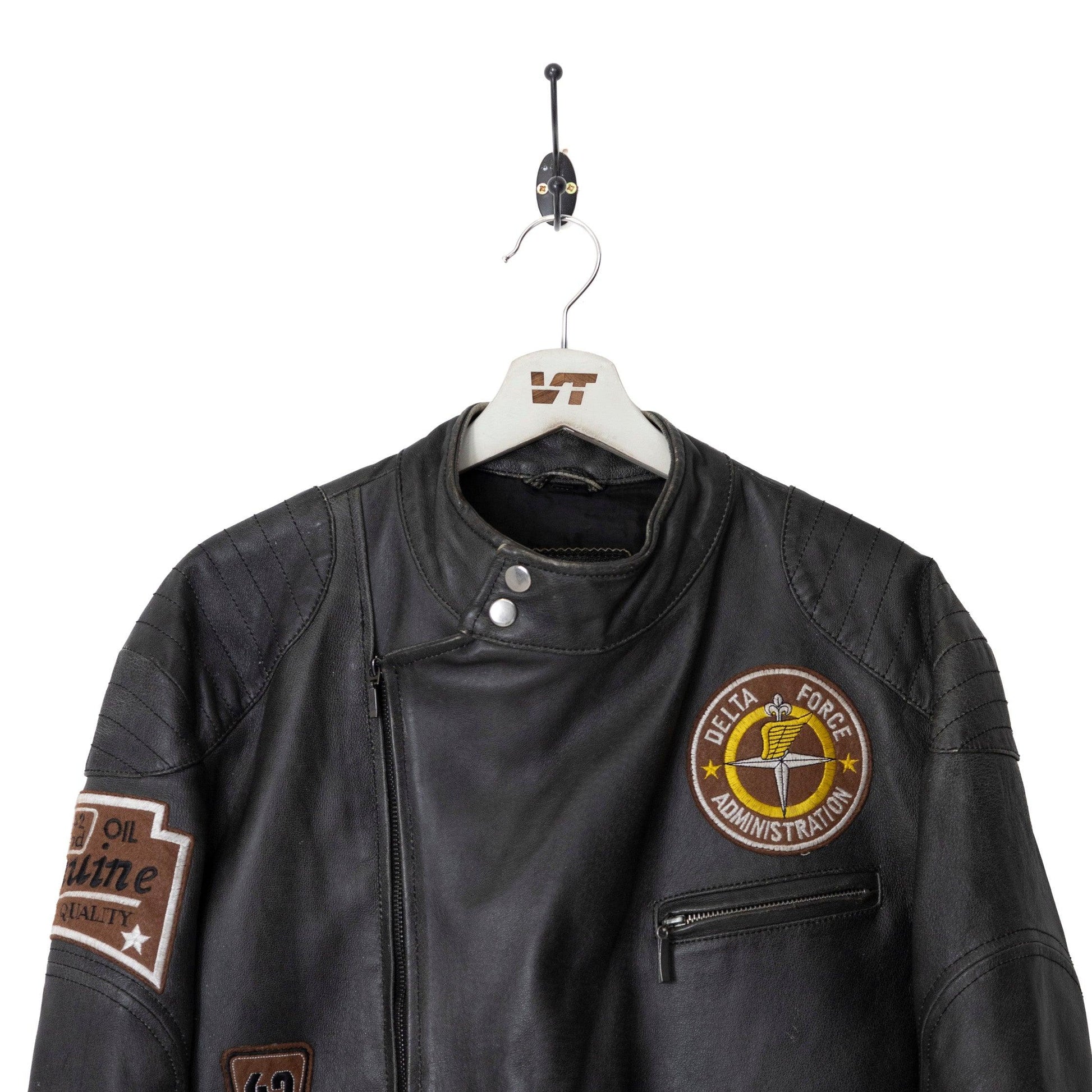 Delta Air Force Leather Jacket - Known Source