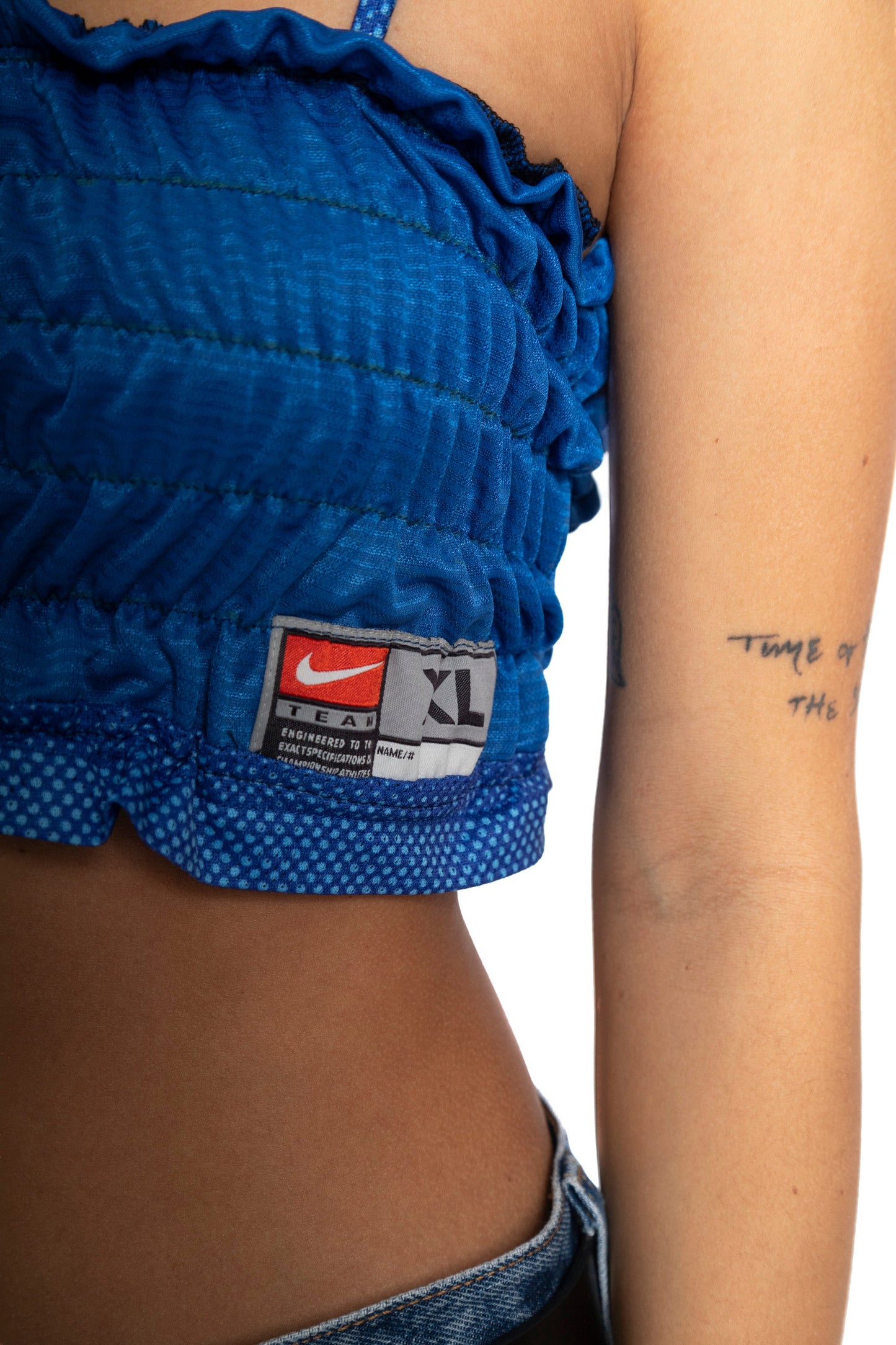 VT Rework : Nike Shirred Strappy Top