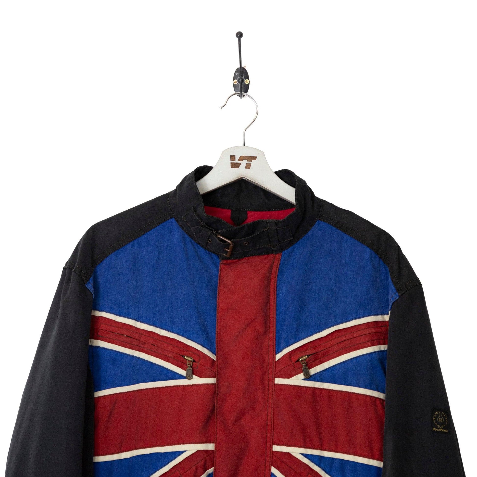 Belstaff Black Prince Union Jack Stitch Jacket - Known Source