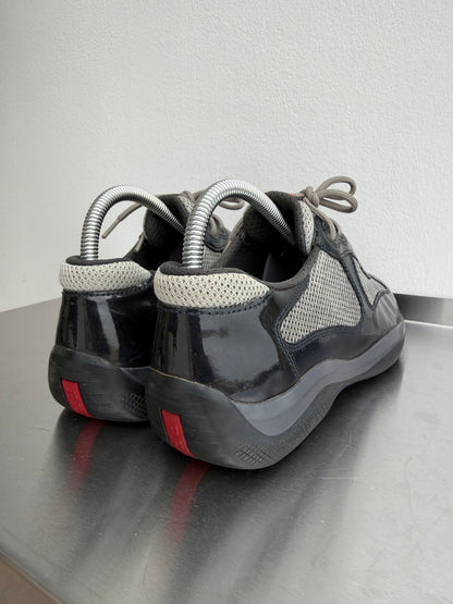 Prada Sport 2011 Patent Leather America's Cup Trainers | MEDIUM, Red