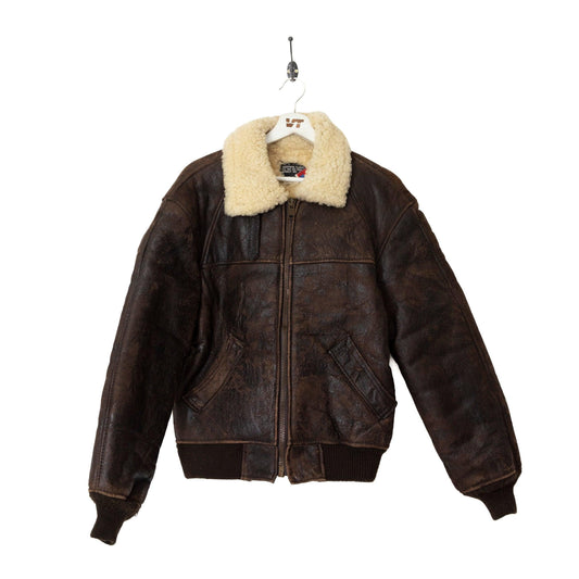 Schott Sheepskin Flight Jacket - Known Source