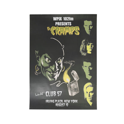 The Cramps Club 57 Poster