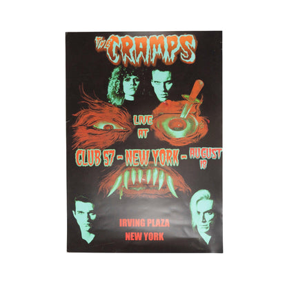 The Cramps Irving Plaza Poster - Known Source