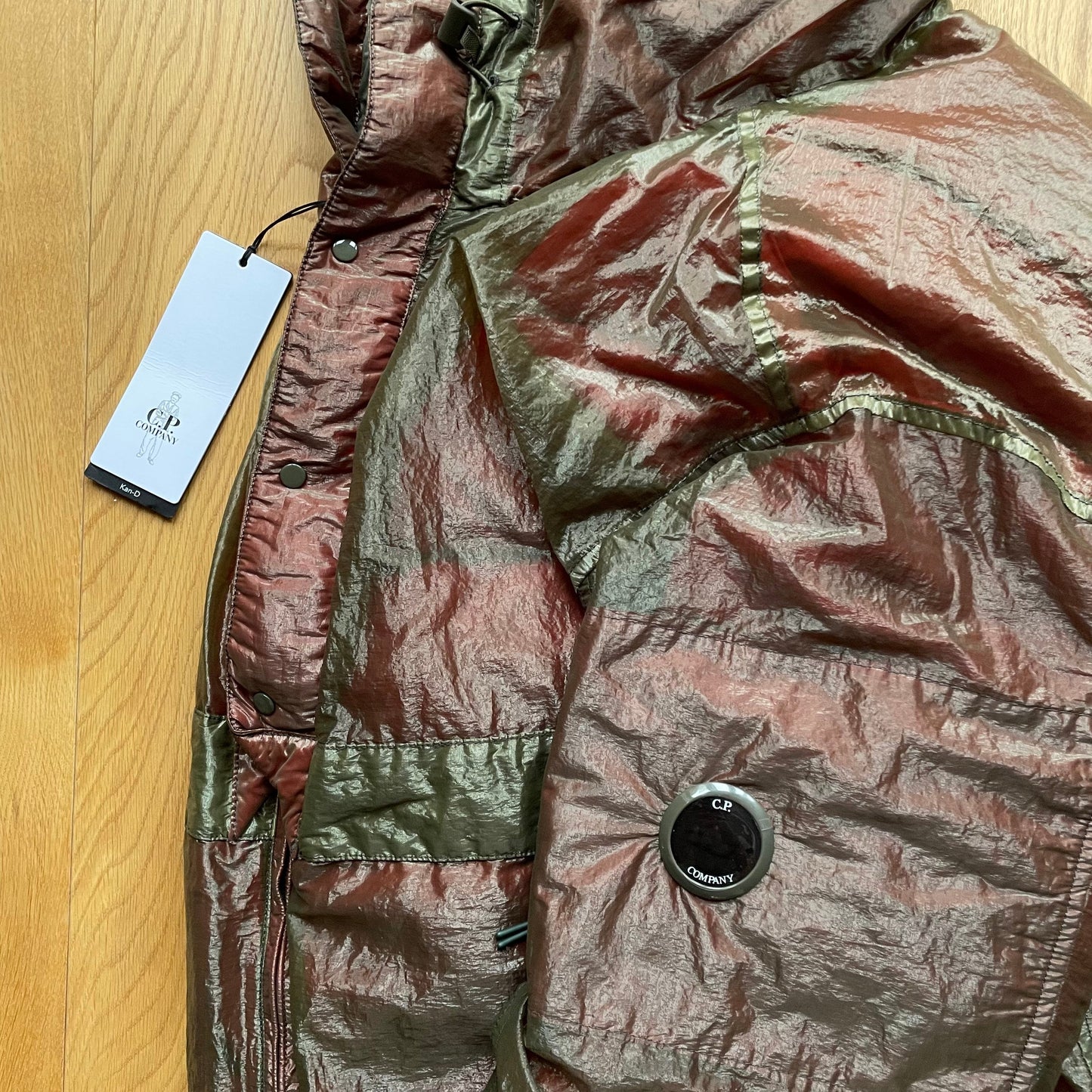 C.P. Company Kan-D Puffer Jacket in Thyme (RRP ¬£765) | Small, Thyme