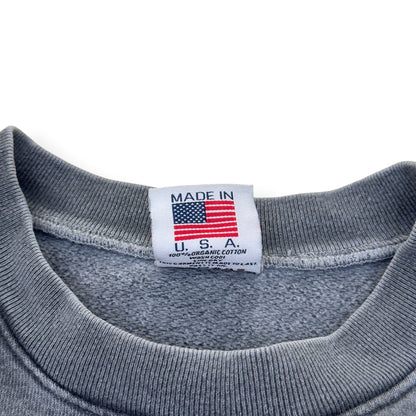 FOUR:FIFTEEN.AM GRAPHIC PRINT FADED SWEATSHIRT GREY XL | XL, Grey