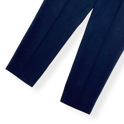 THOM SWEENEY LINEN TROUSER BLACK 52 / XL | XL, Black