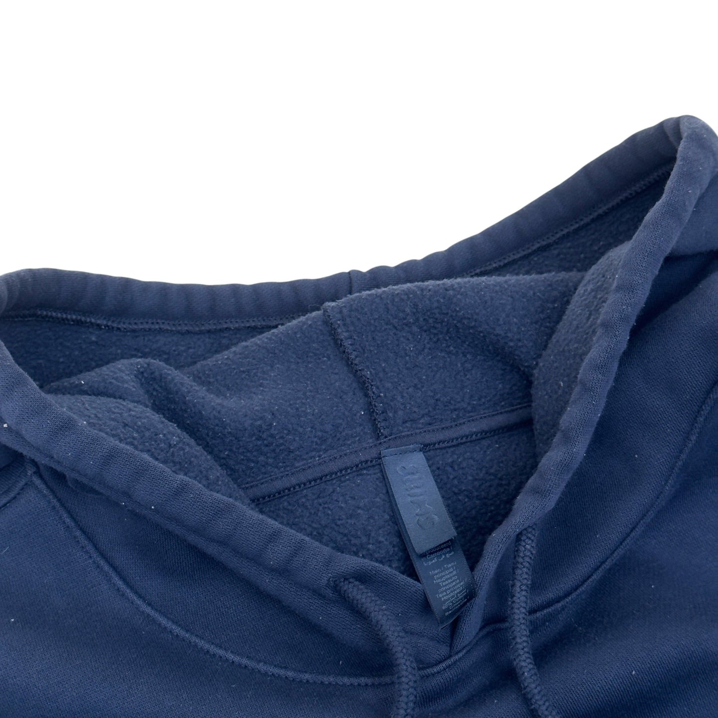 SKIMS FLEECE LOUNGE RELAXED HOODIE NAVY XL | XL, Navy
