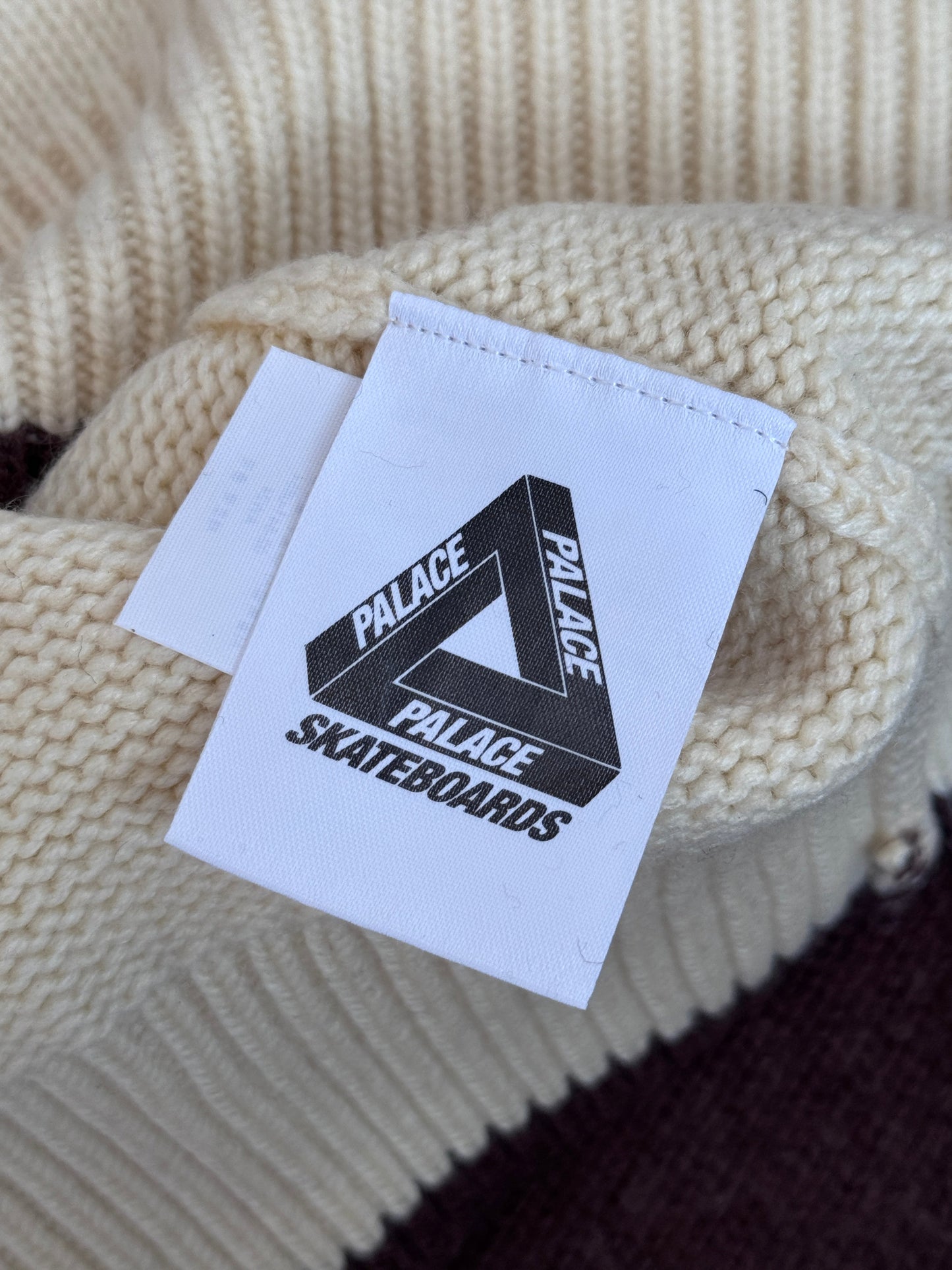 PALACE AVIREX KNIT CAKED BROWN