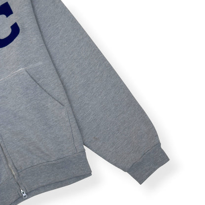 CHERRY LA ZIP-UP HOODIE GREY / BLUE XL | XL, Blue