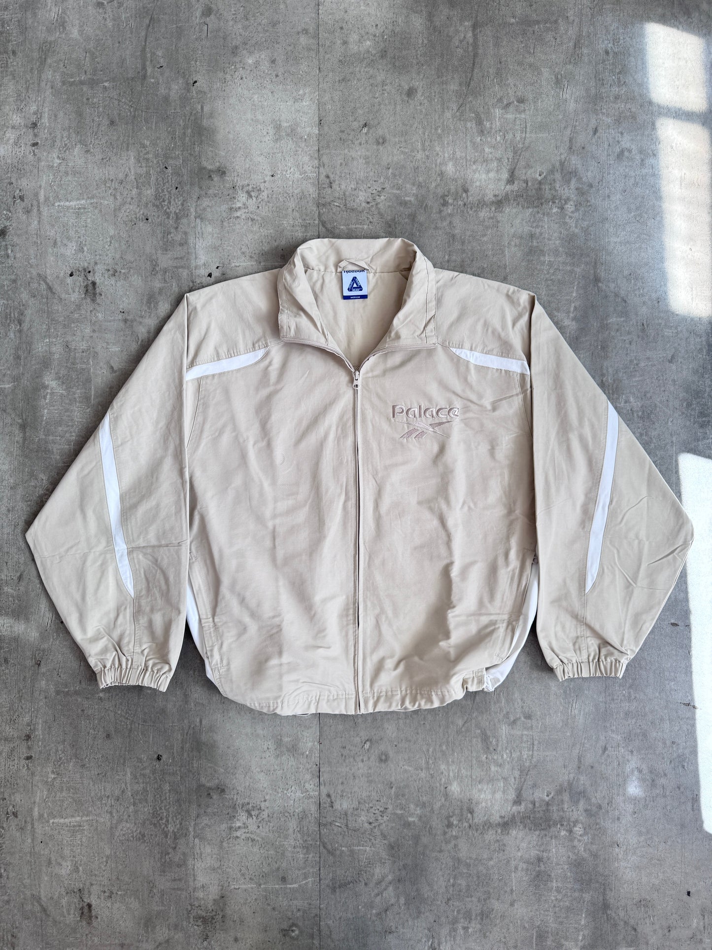 PALACE REEBOK TRACK JACKET OFF WHITE