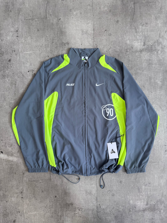 PALACE NIKE TOTAL P90 TRACK JACKET GREY