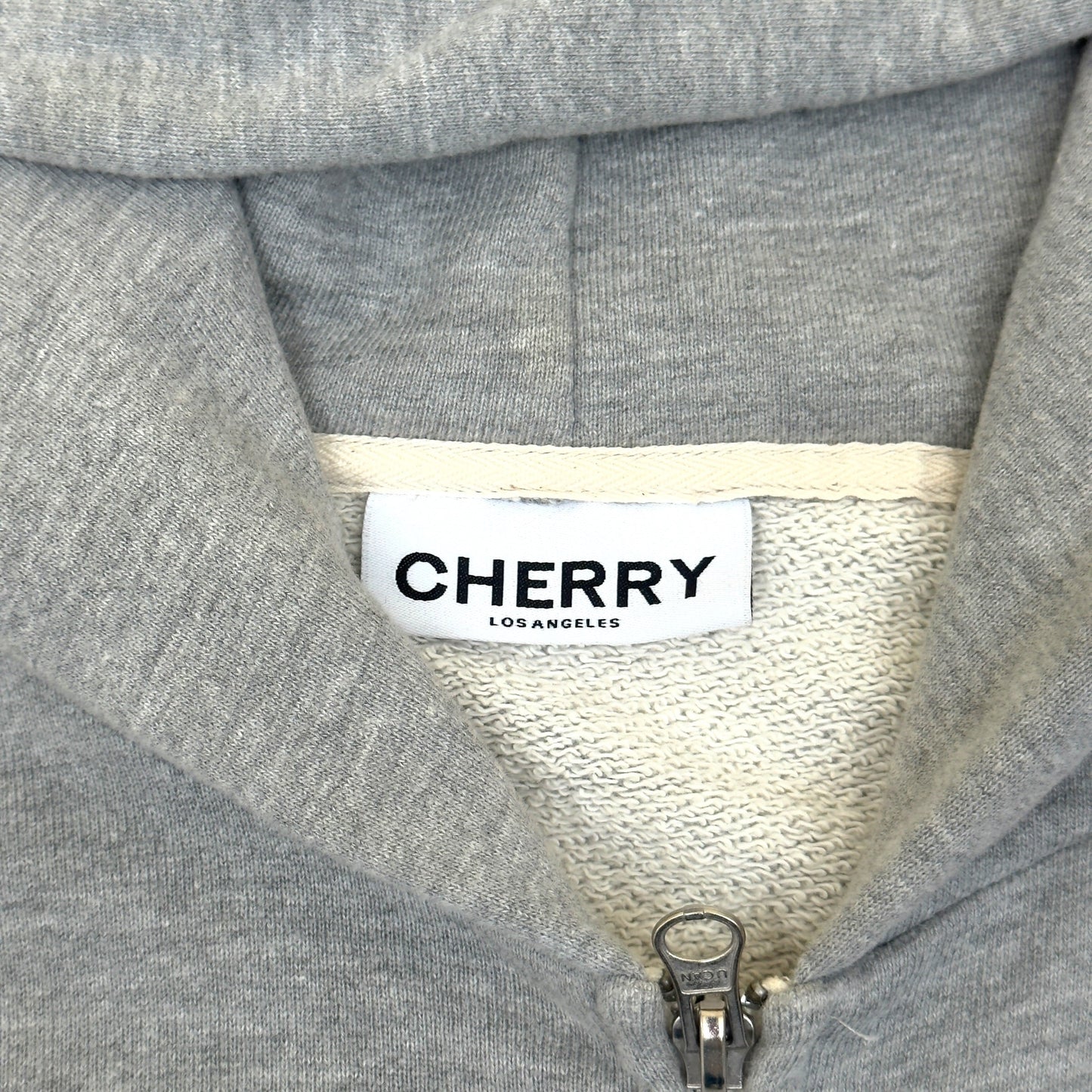 CHERRY LA ZIP-UP HOODIE GREY / BLUE XL | XL, Blue