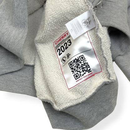 CHERRY LA ZIP-UP HOODIE GREY / BLUE XL | XL, Blue