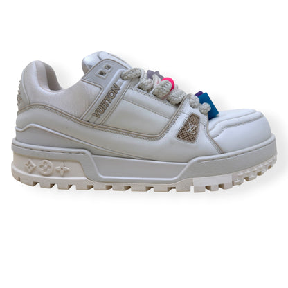 LOUIS VUITTON TRAINER MAXI SNEAKER WHITE UK10 | UK 10, White